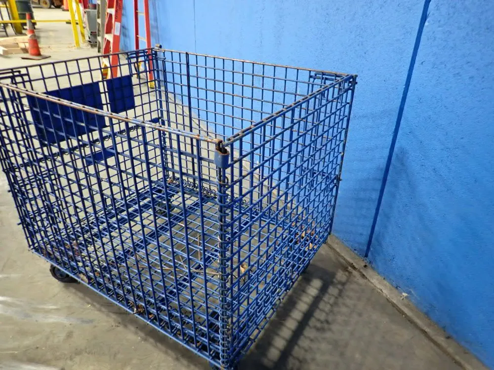 40x32x36 Rollable Wire Basket