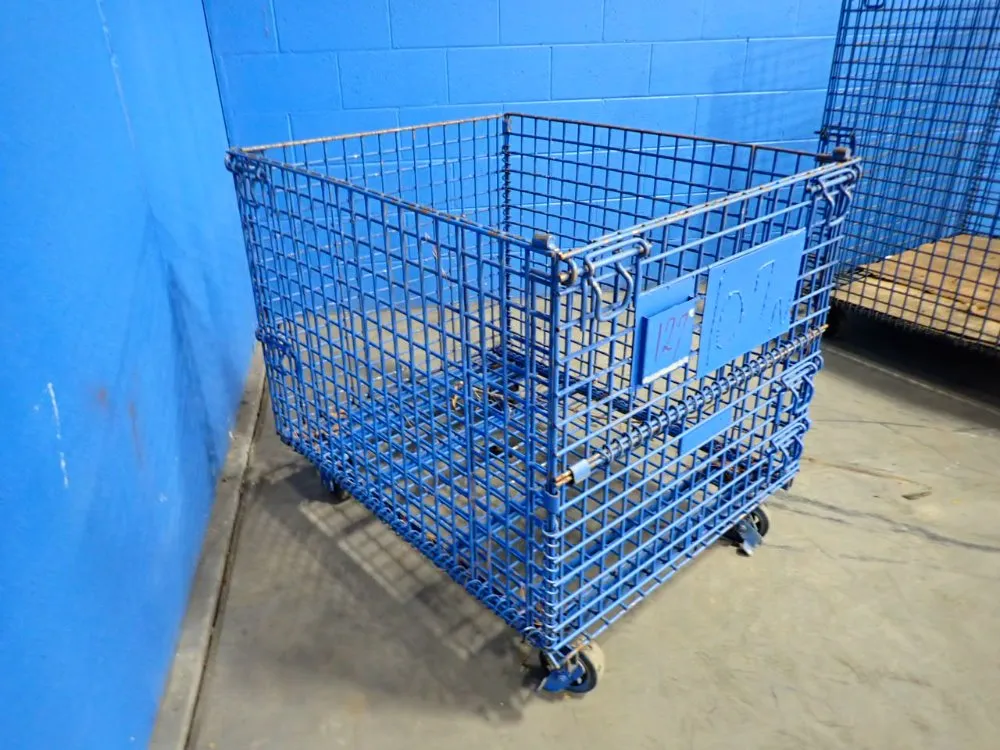 40x32x36 Rollable Wire Basket