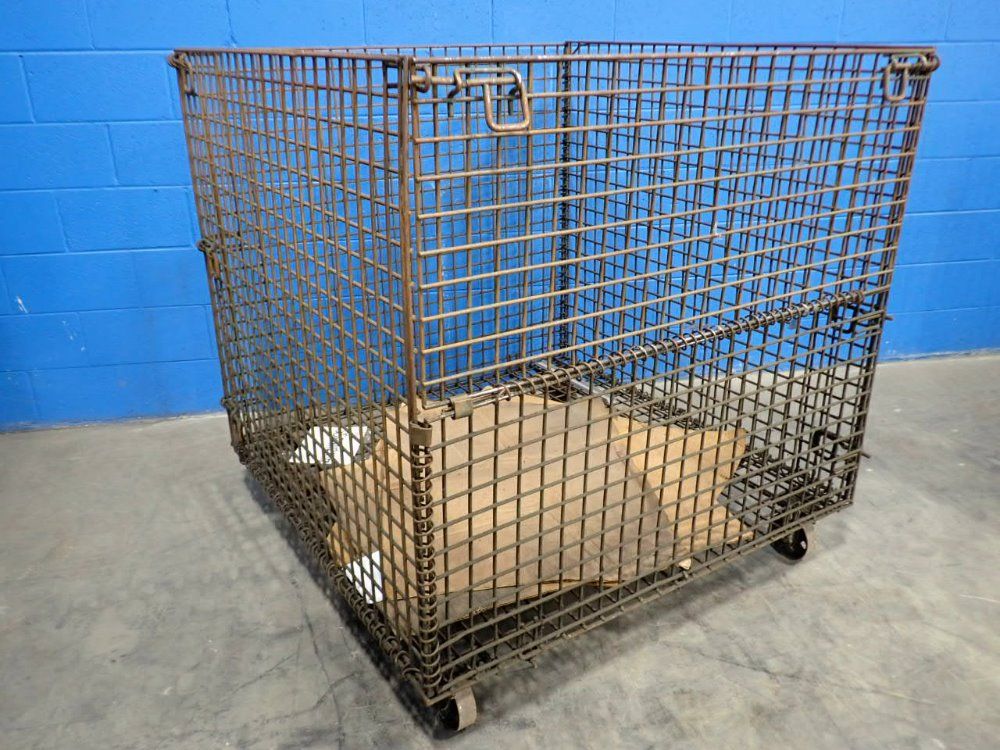 50x48x50 Rollable Wire Basket