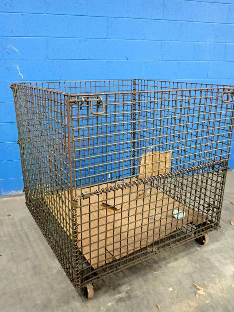 50x48x50 Rollable Wire Basket