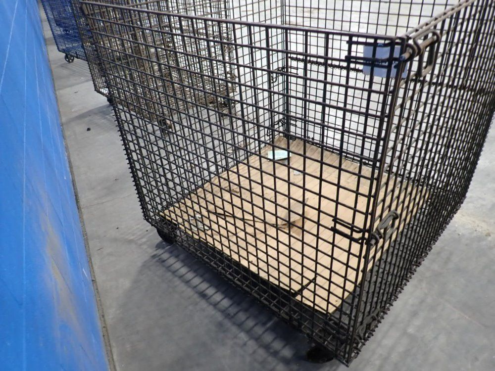 48x36x44 Rollable Wire Basket
