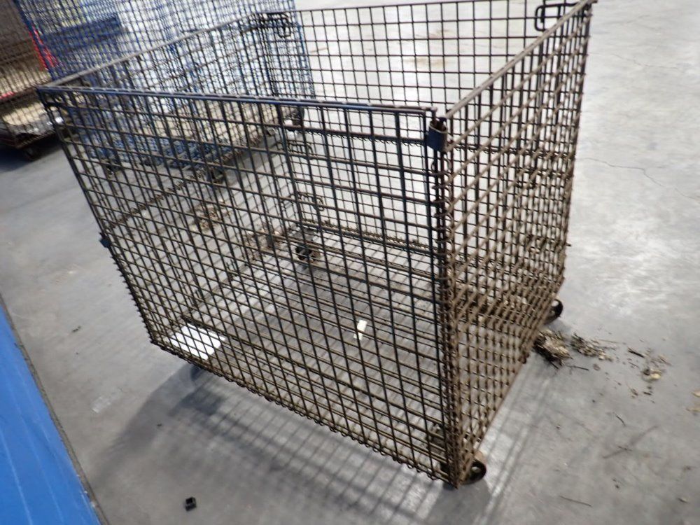 48x36x44 Rollable Wire Basket