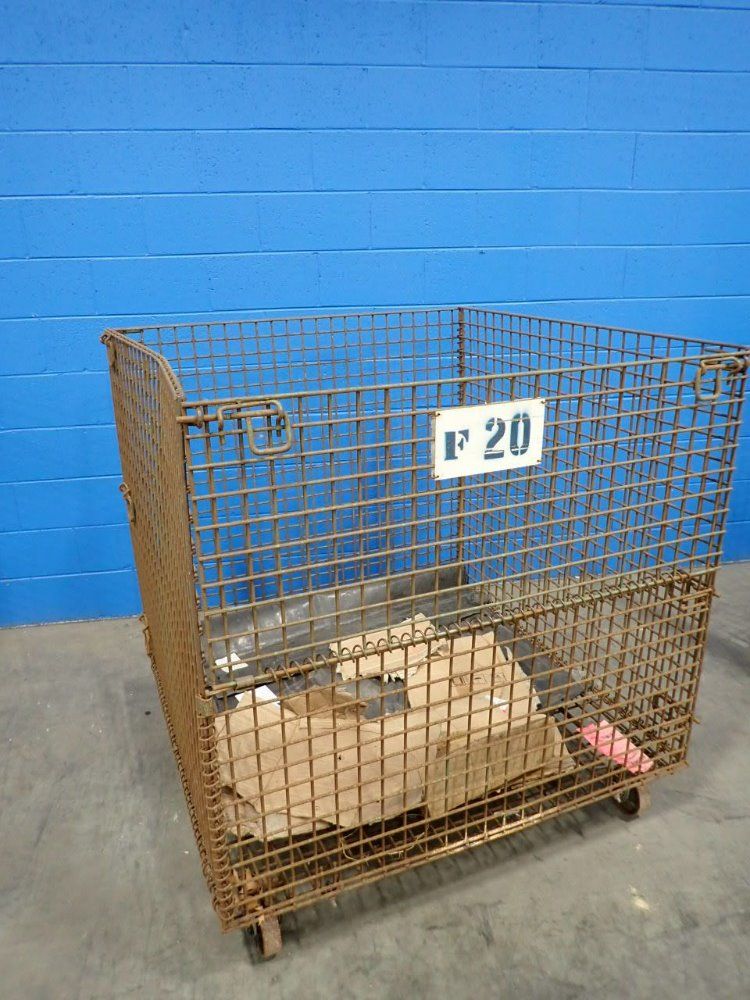 50x48x50 Rollable Wire Basket