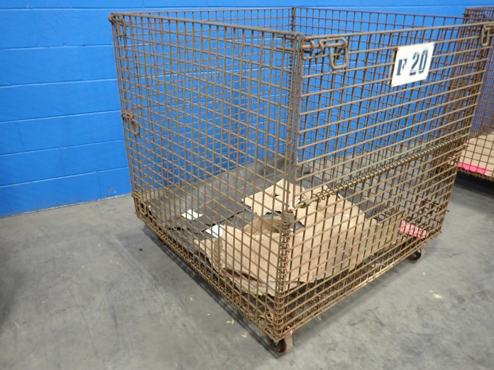 50x48x50 Rollable Wire Basket