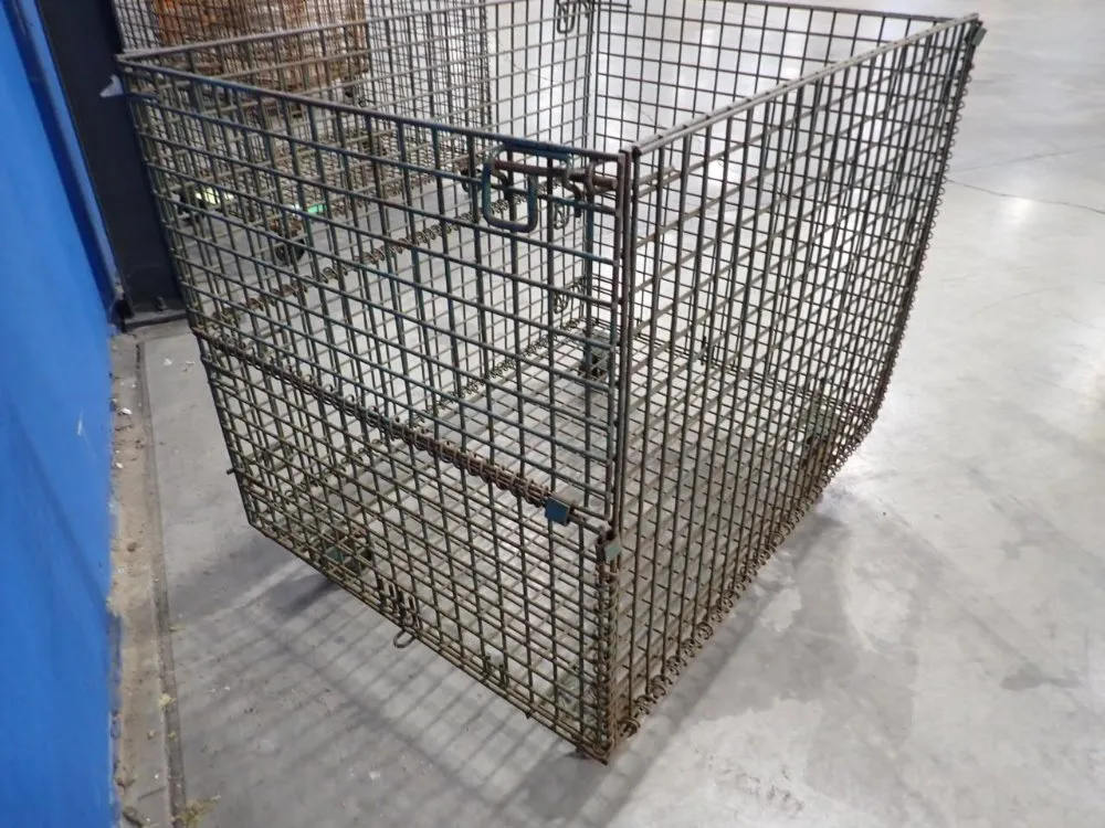 47x33x36 Rollable Wire Basket