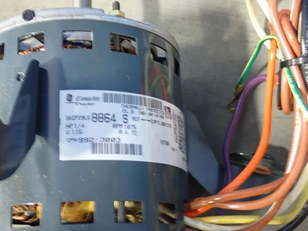 G.e. Commercial Motors 1/4 Hp Motor - 8864 S