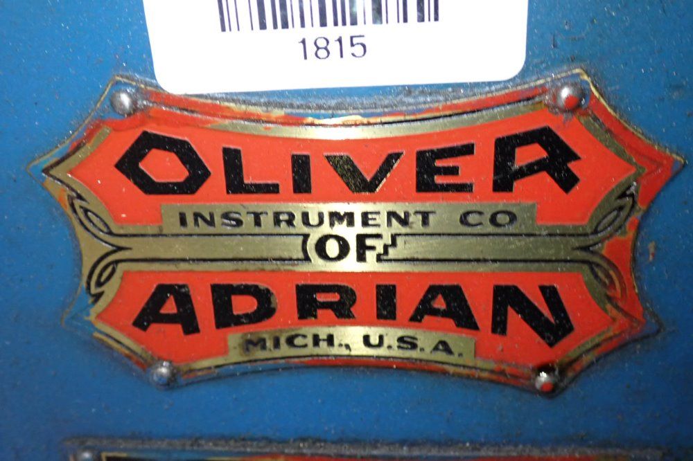 Oliver Of Adrian 600 Drill Sharpener - 600