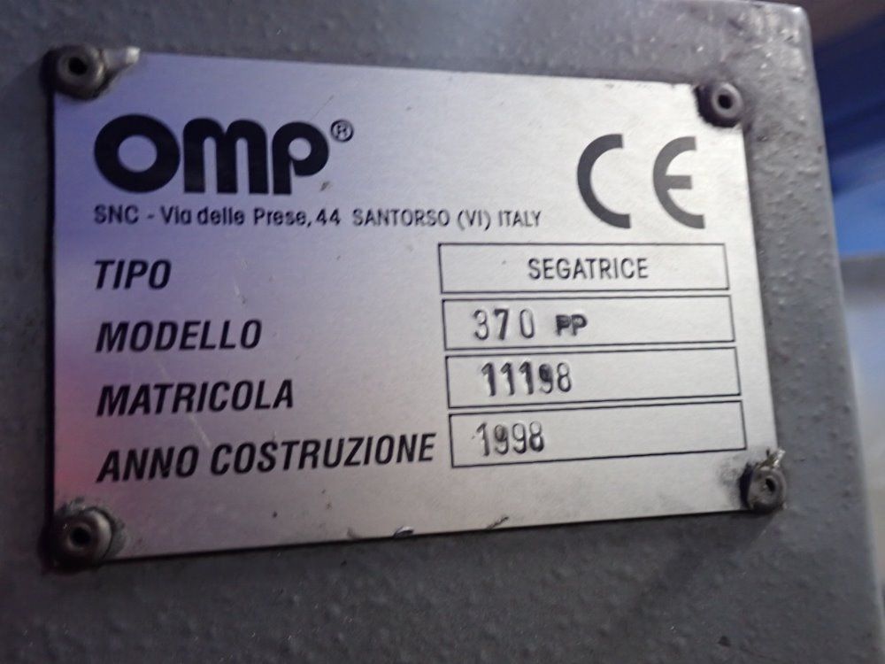 Dake/omp 370pp Saw - 370pp