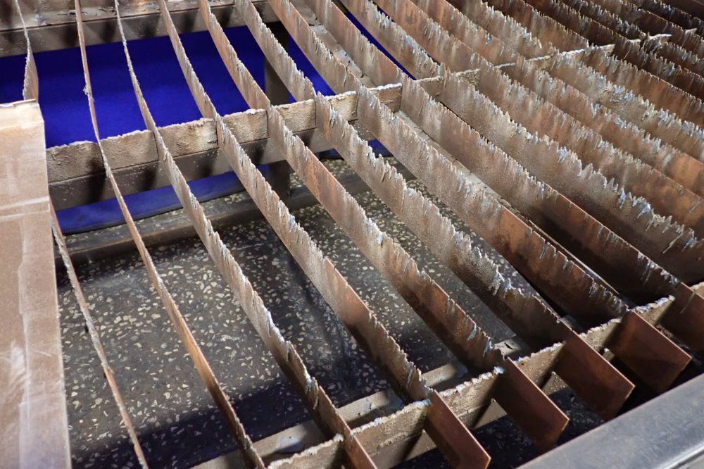 Tracker 108" X 48" Plasma Burn Table