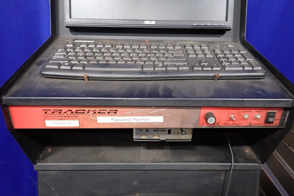 Tracker 108" X 48" Plasma Burn Table