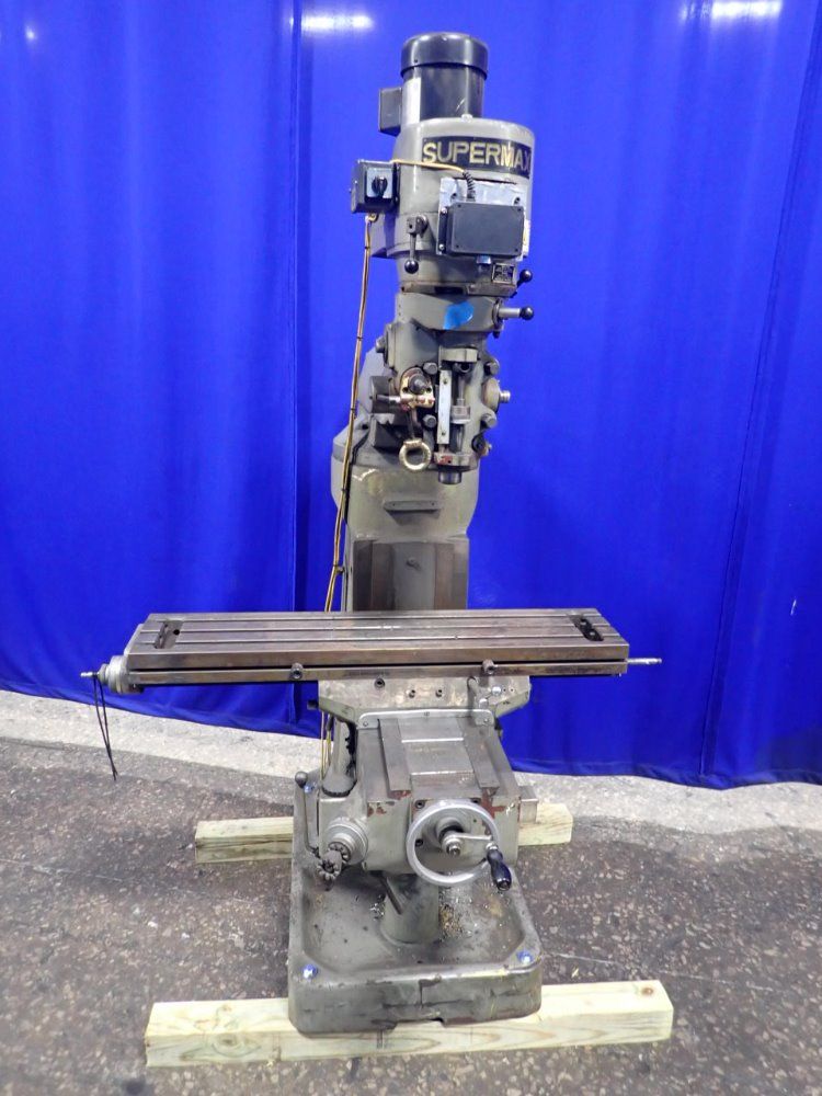 Supermax 9" X 42" Table Yc-1 1/2 V Vertical Mill - Yc-1 1/2 V