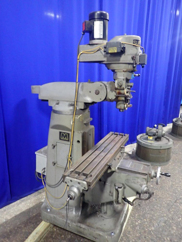 Supermax 9" X 42" Table Yc-1 1/2 V Vertical Mill - Yc-1 1/2 V