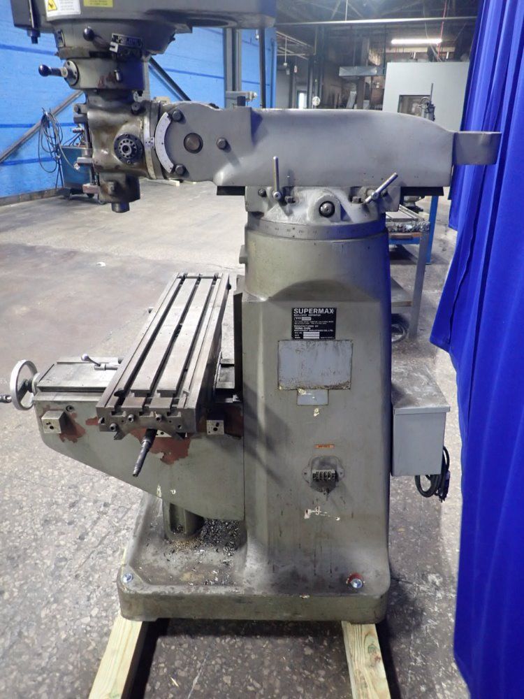 Supermax 9" X 42" Table Yc-1 1/2 V Vertical Mill - Yc-1 1/2 V