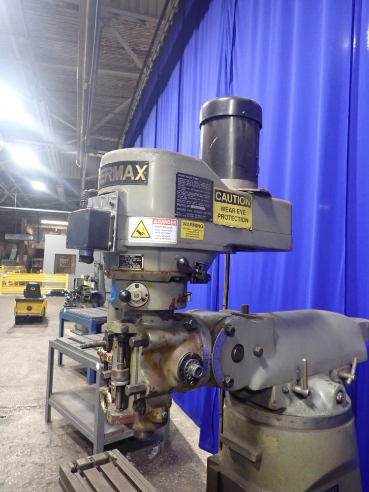 Supermax 9" X 42" Table Yc-1 1/2 V Vertical Mill - Yc-1 1/2 V
