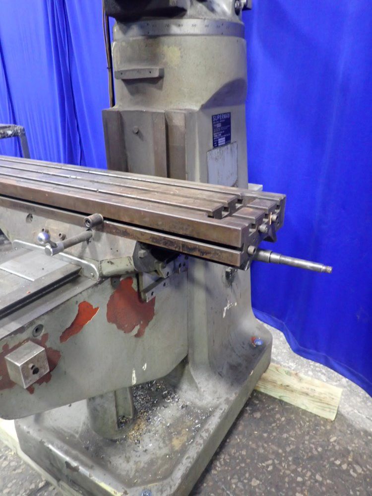 Supermax 9" X 42" Table Yc-1 1/2 V Vertical Mill - Yc-1 1/2 V