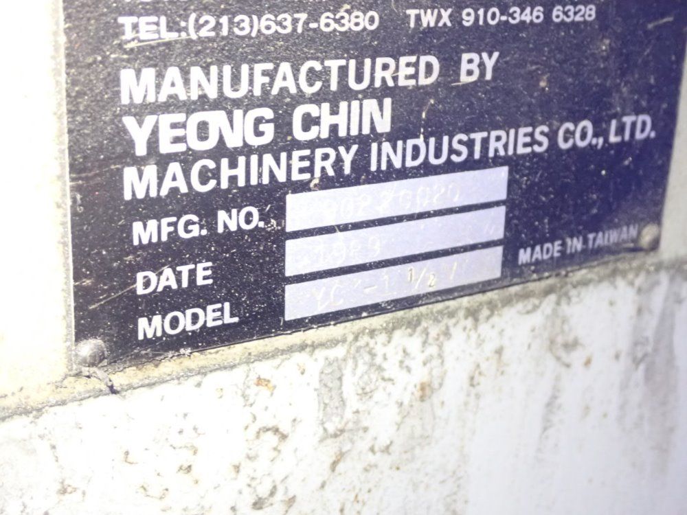 Supermax 9" X 42" Table Yc-1 1/2 V Vertical Mill - Yc-1 1/2 V