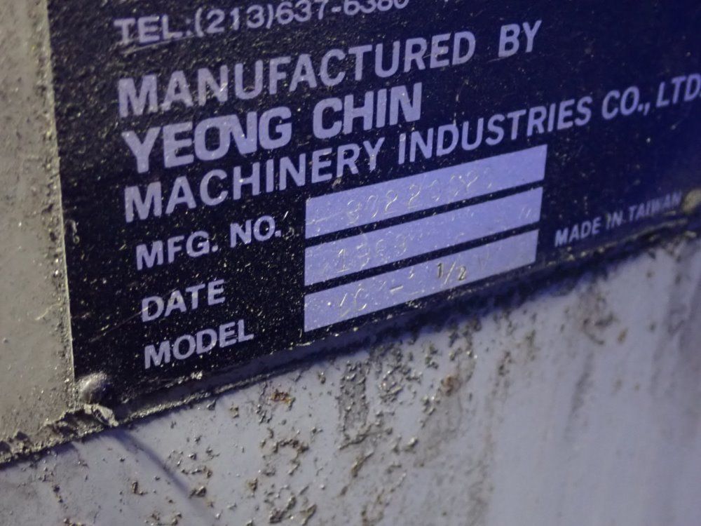 Supermax 9" X 42" Table Yc-1 1/2 V Vertical Mill - Yc-1 1/2 V