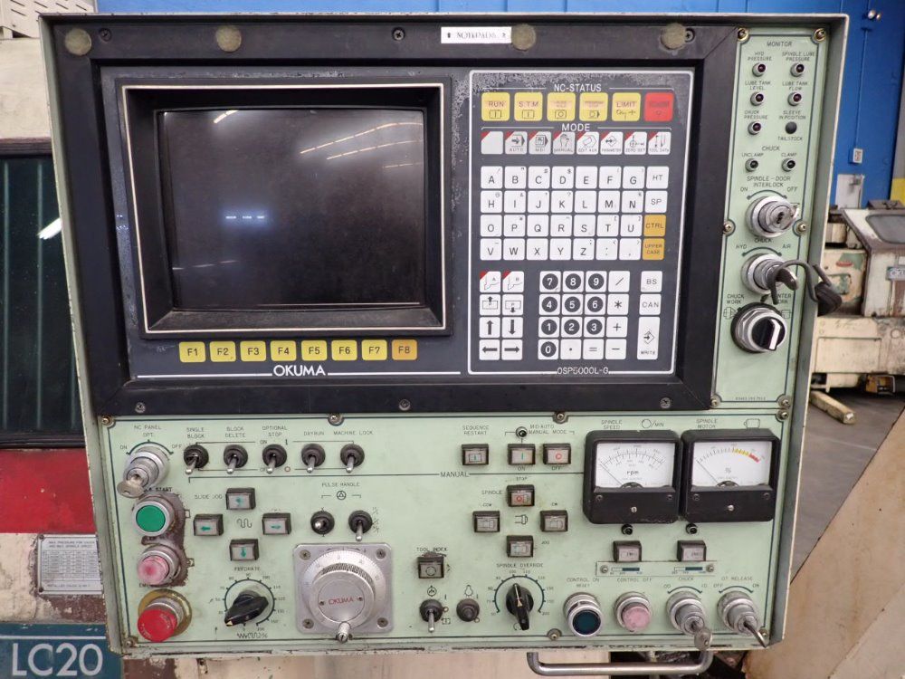 Okuma Cnc Lathe - Lc20