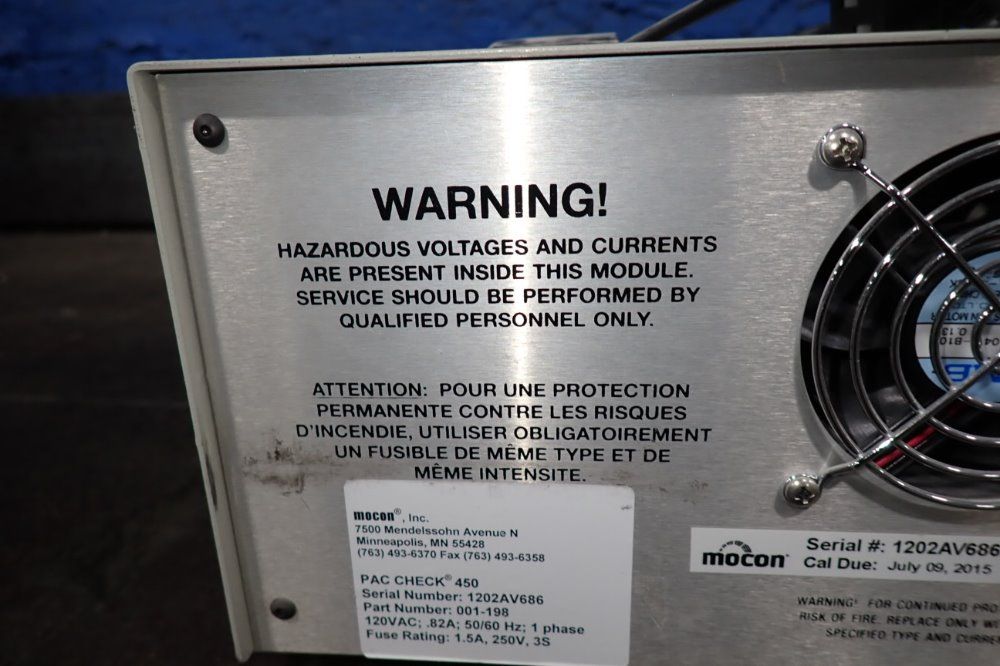 Mocon Head Space Analyzer - 450