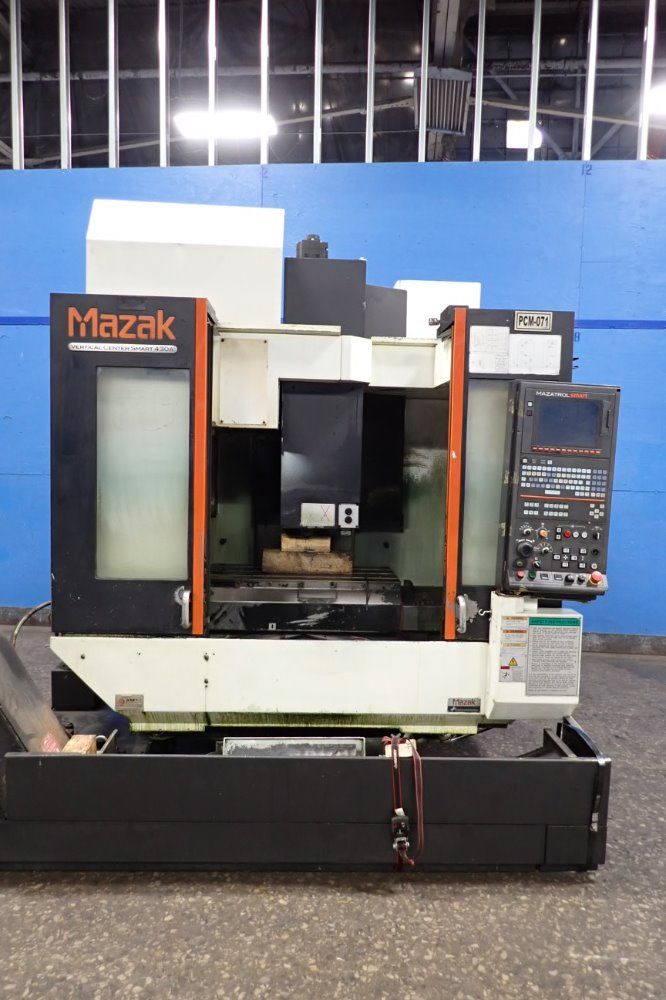 Mazak 35" X 17" Vcs 430a Cnc Vmc - Vcs 430a