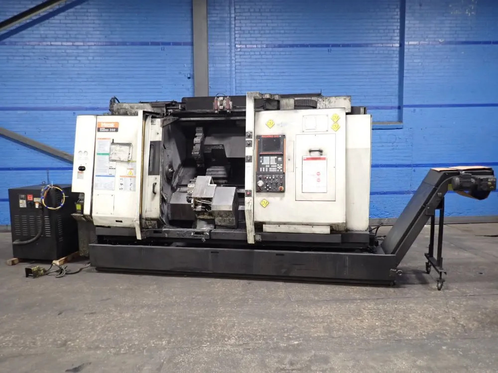 Mazak Super Quadrex 200 Cnc Lathe - Super Quadrex 200