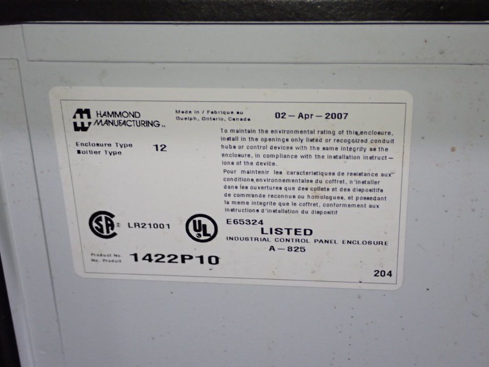 Consolidated Tech. Approx. 211" X 11"/7" Consolidated Tech. Case Erector