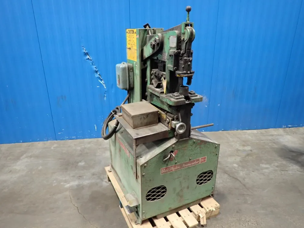 Uni-hydro 35 Ton Ironworker - 543p 8781
