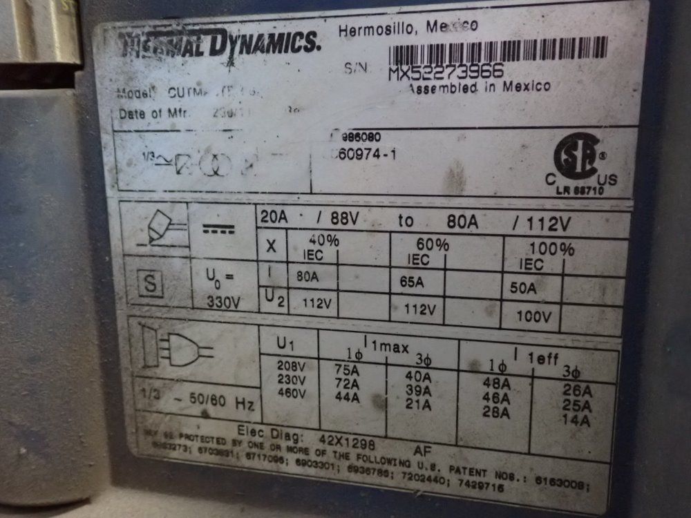 Miller & Thermal Dynamics Plasma Cutter & Welder