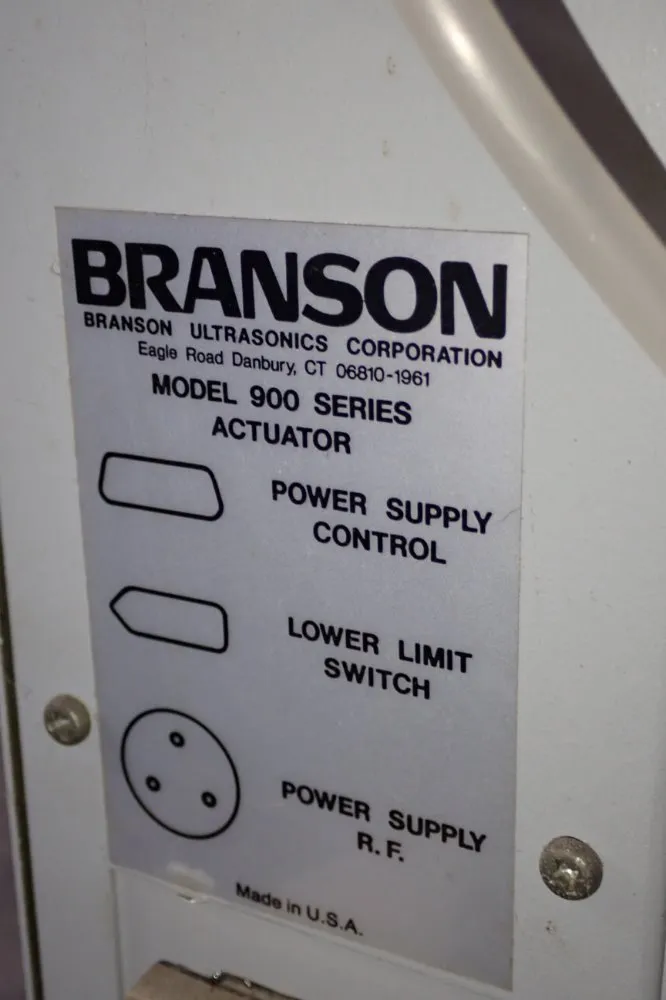 Branson 900 Series Ultrasonic Welder - 900 Series