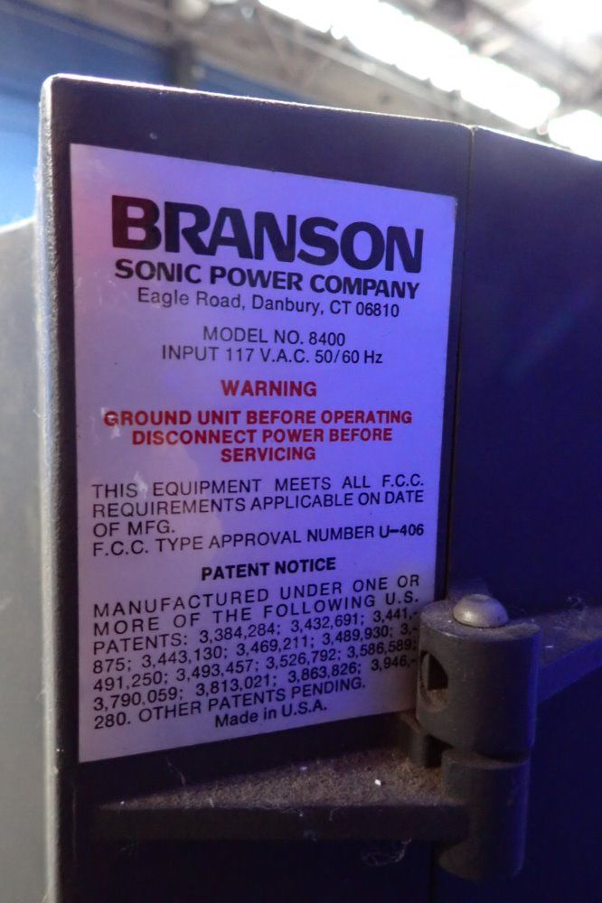 Branson 8400 Ultrasonic Welder - 8400
