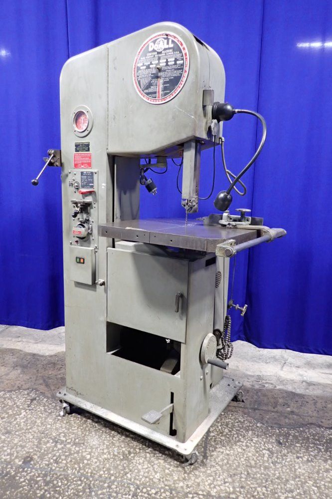 Doall 17" 1612-0 Vertical Band Saw - 1612-0