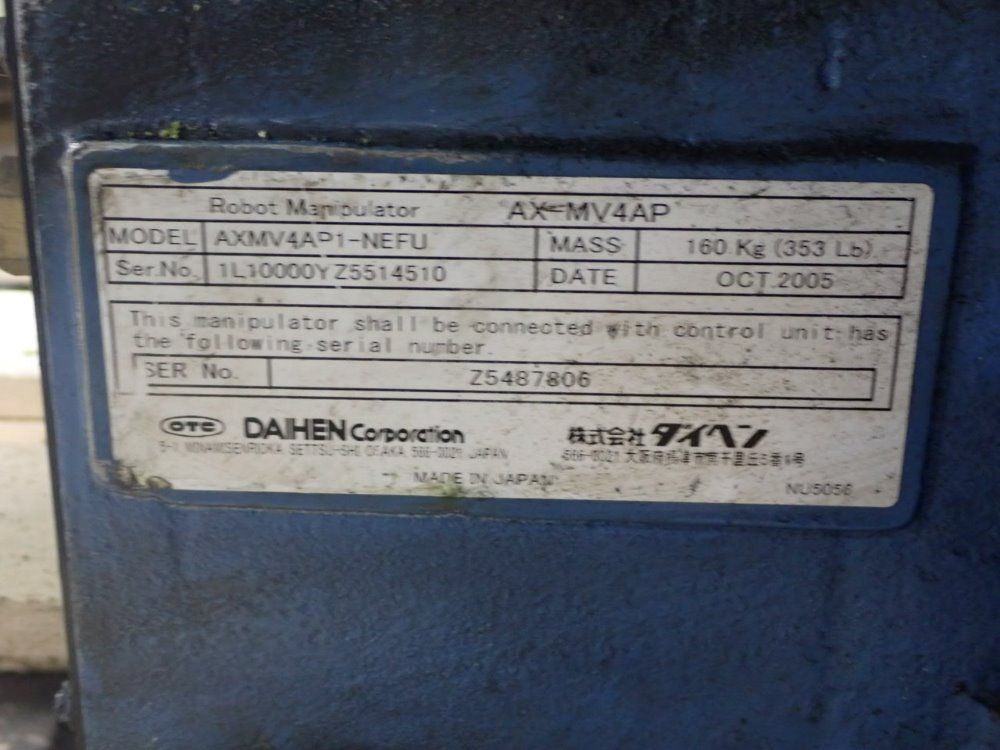 Otc Robot W/ Controller - Axcan1-v000