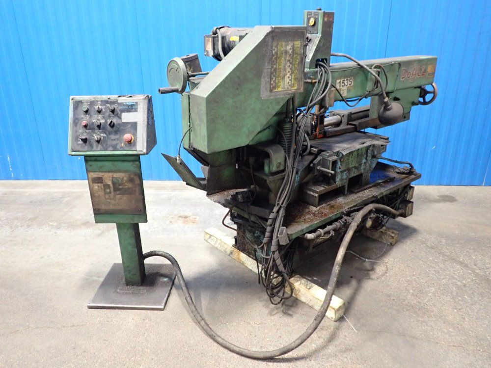 Doall 9"x16" Rectangular, 159" X 1" Blade Horizontal Bandsaw - C-916 D