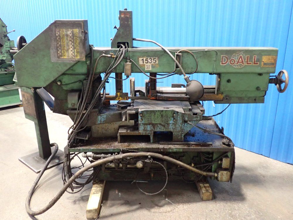 Doall 9"x16" Rectangular, 159" X 1" Blade Horizontal Bandsaw - C-916 D