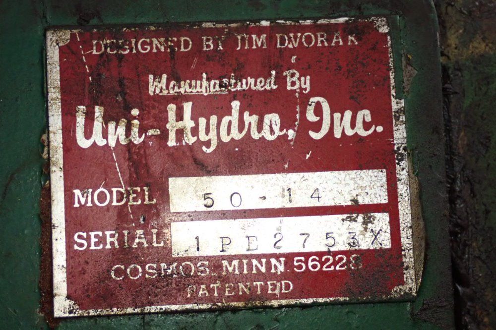 Unihydro 50-14 Iron Worker - 50-14