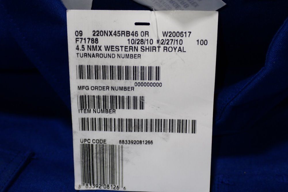 Workrite Large Uniform Shirts