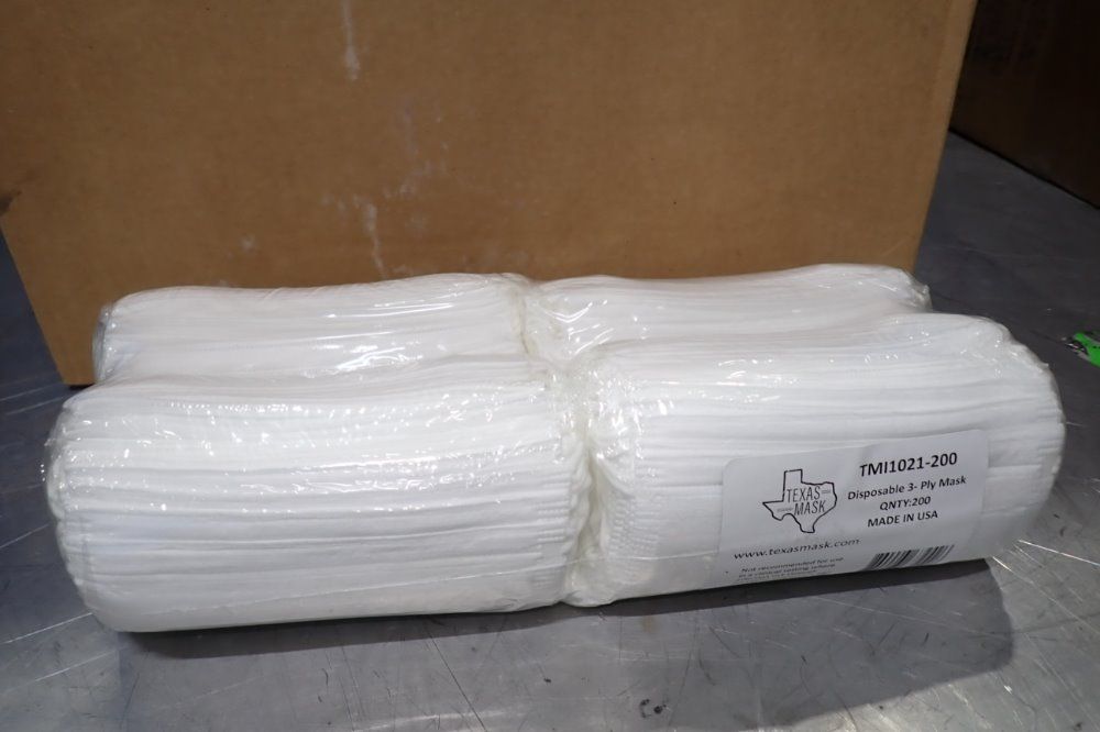 Texas Masks Disposable 3-ply Masks