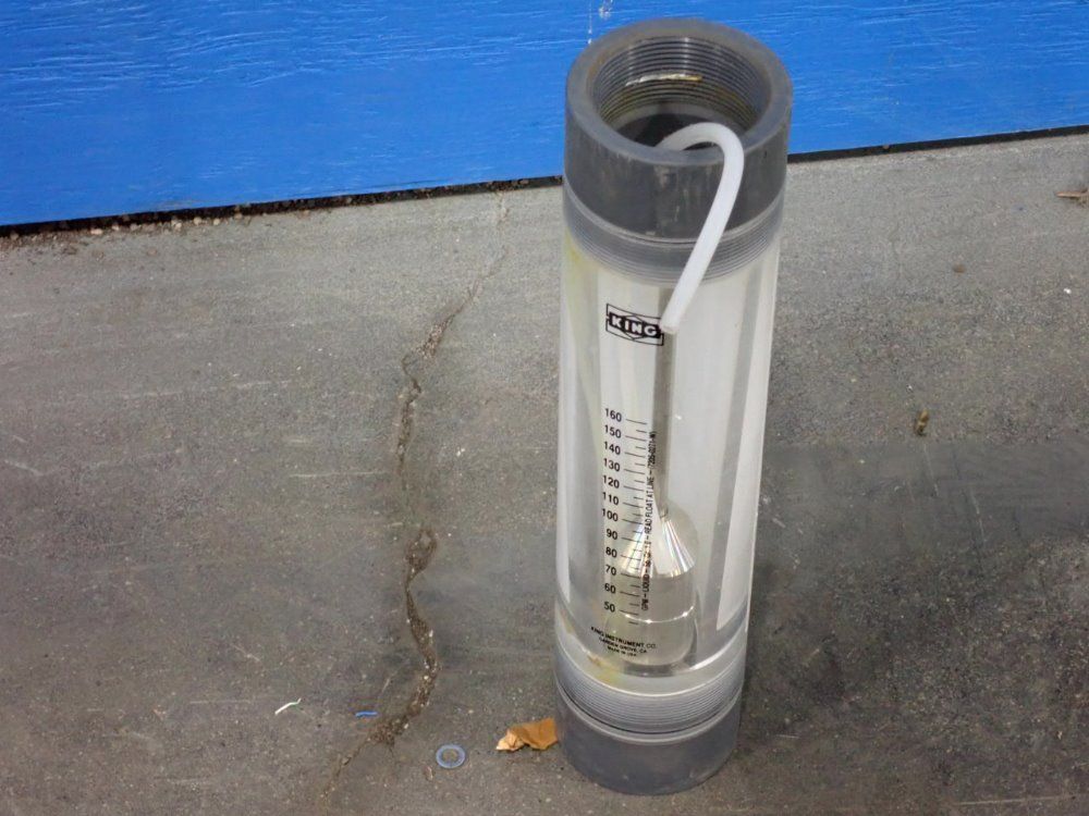 King Instrument Co. 150 Psi Flowmeter - 7205027131w