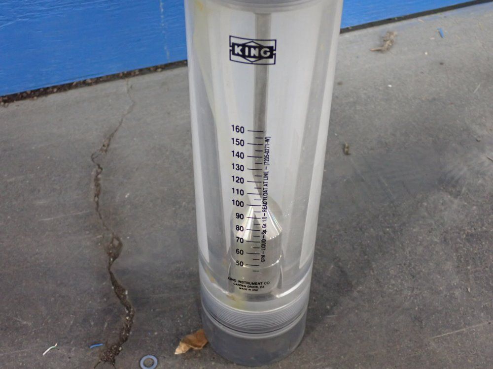 King Instrument Co. 150 Psi Flowmeter - 7205027131w