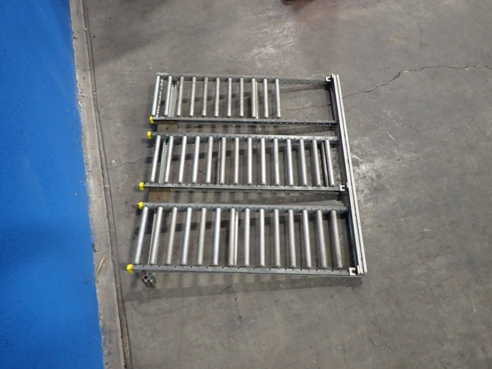 3 Rollers: 26"x8" Roller Conveyor