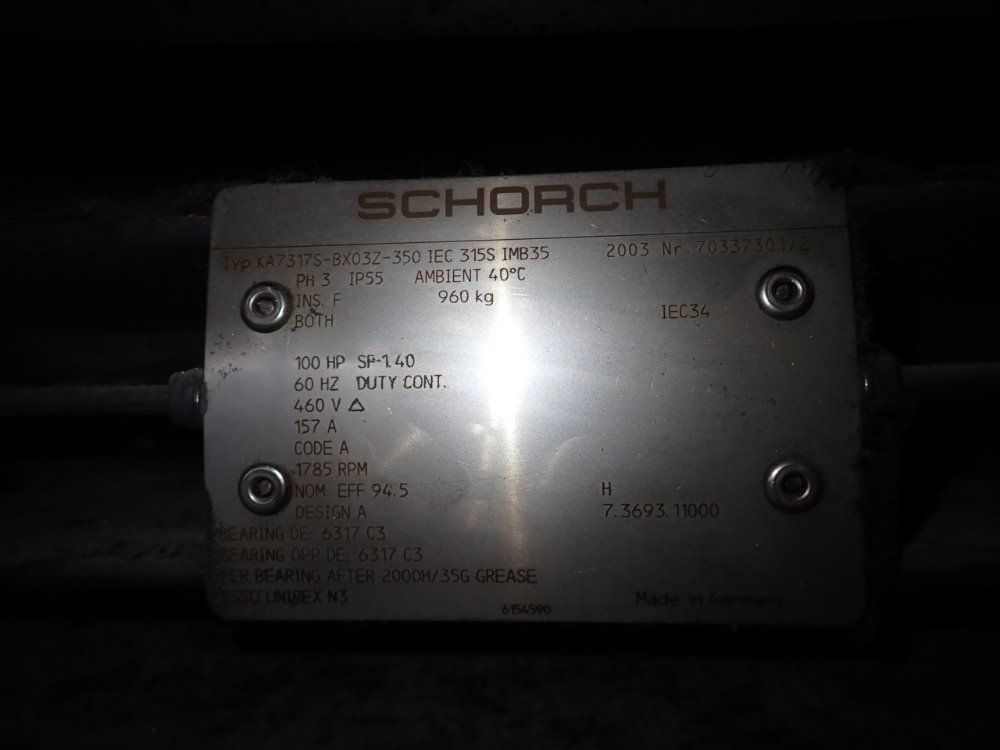 Kaeser 100 Hp Dsd 100 Air Compressor - Dsd 100