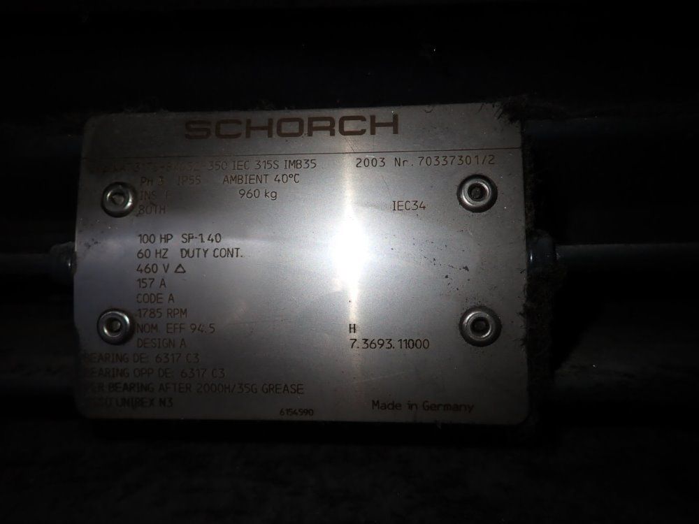 Kaeser 100 Hp Dsd 100 Air Compressor - Dsd 100