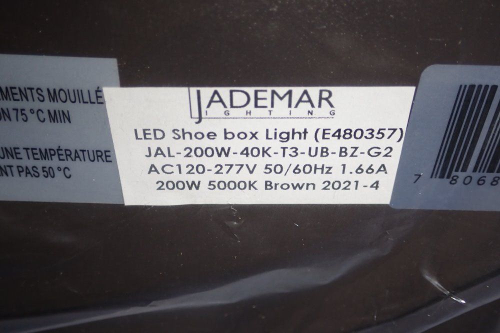 Jademar Led Shoe Box Light