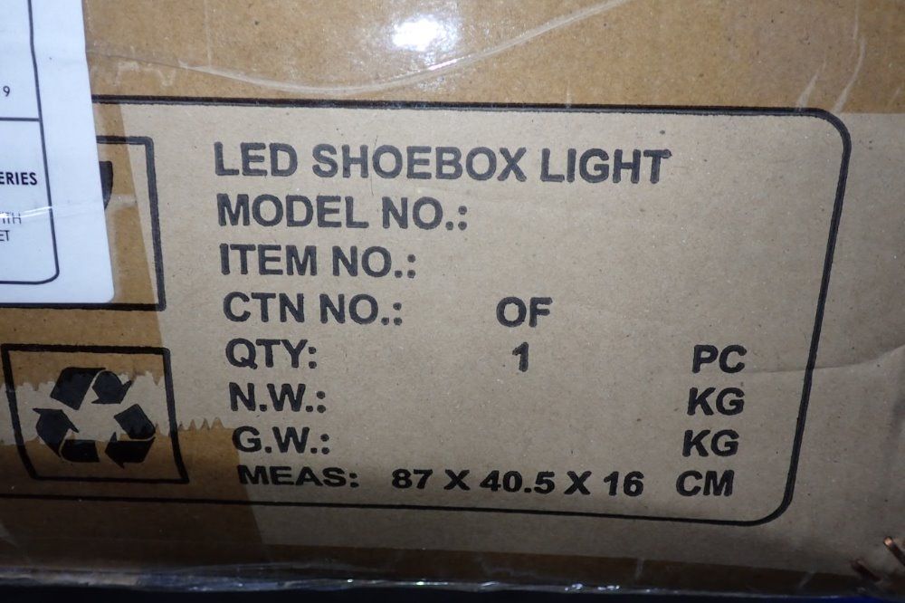 Jademar Led Shoe Box Light