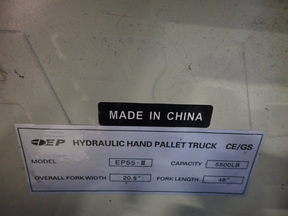 Ep 5500 Lbs. Pallet Jack - Ep-55 Ii