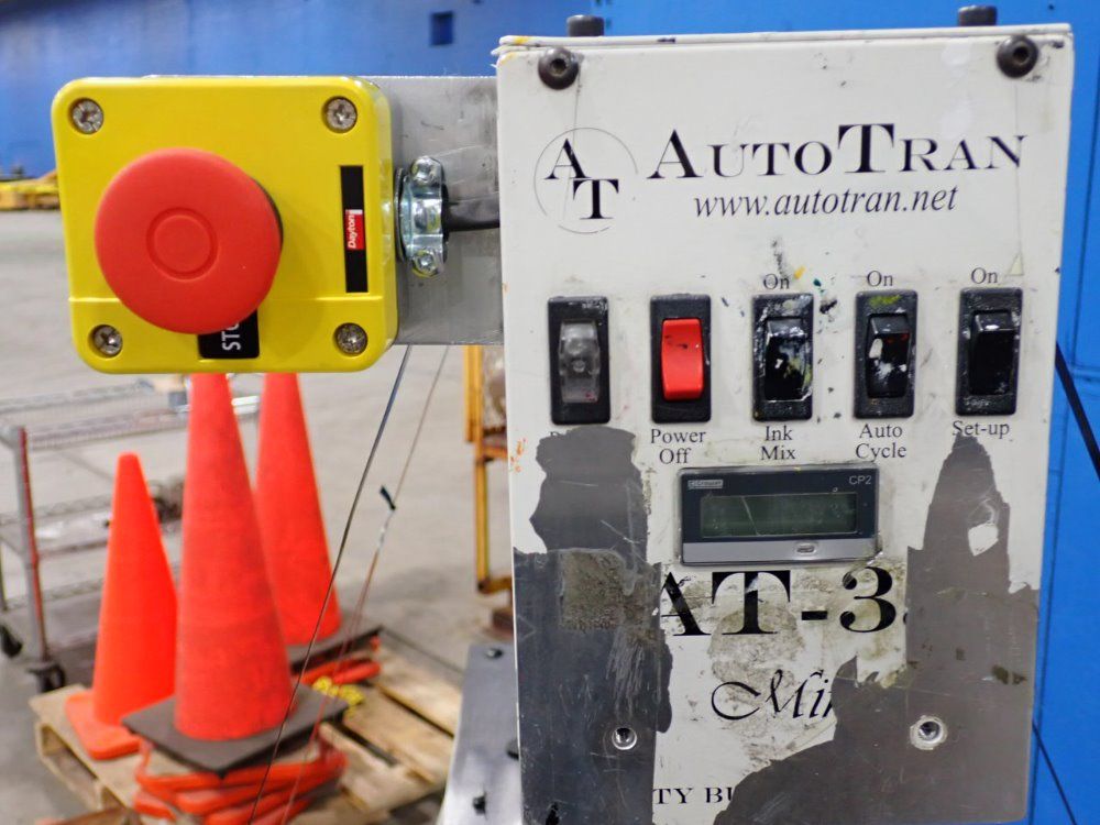 Autotran 7"x7" Pad/screen Printing Machine - At-35 Mini