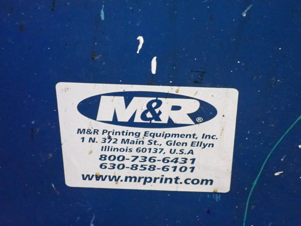 M And R Printing Equipment Padscreen Printing Machine