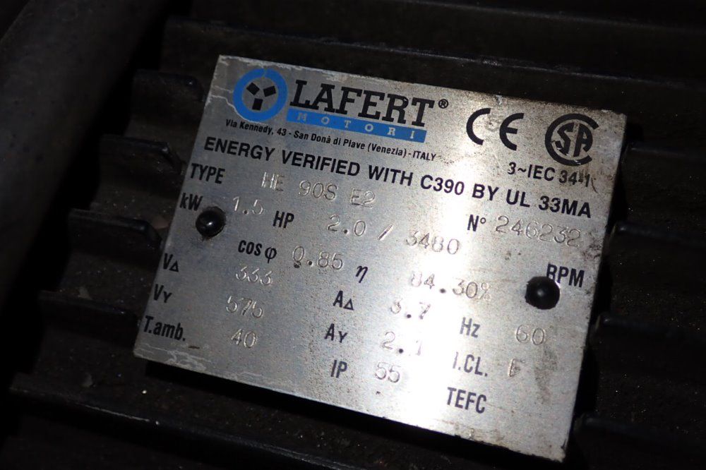 Neederman 2 Hp Dust Collector - Fb0900