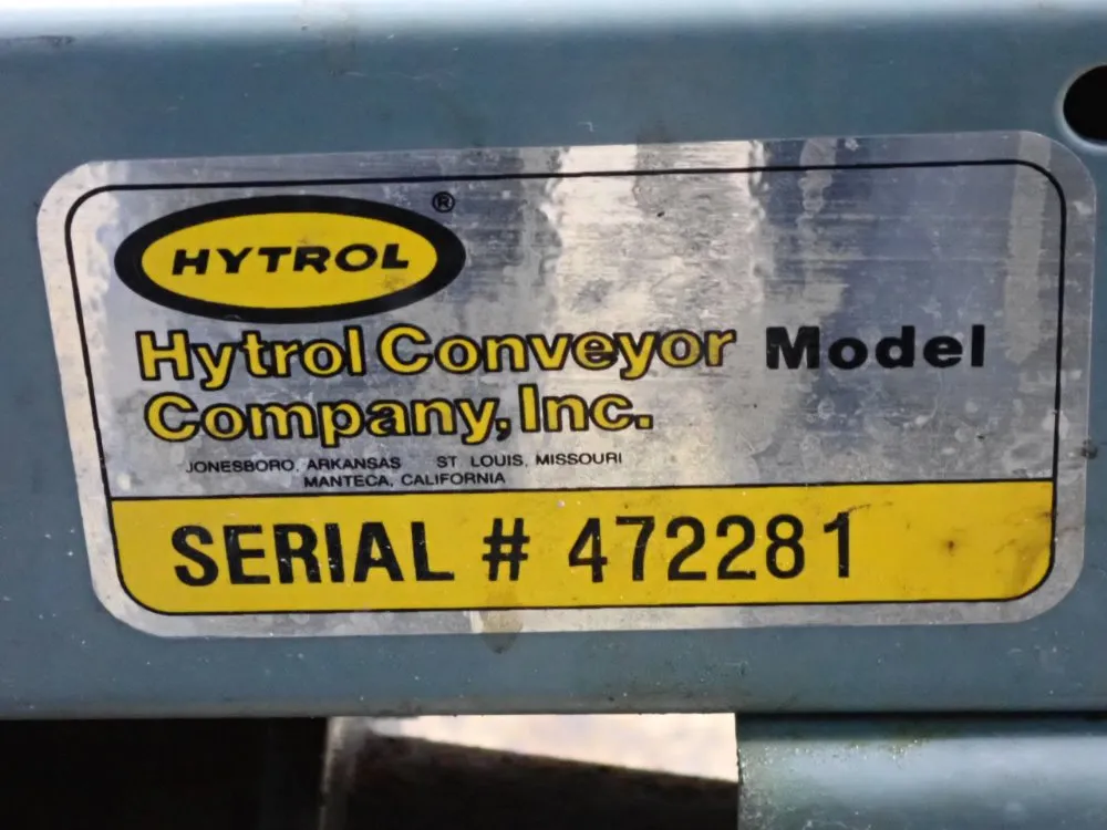 Hytrol 18" X 130" Power Belt Conveyor