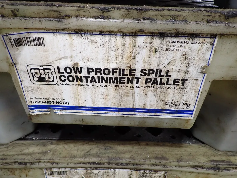 Pig Spill Contianment Pallets - Pak342